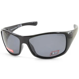 Dirty Dog Icicle 53465 Polished Black/Grey Polarised Men's Sunglasses - Picture 1 of 3