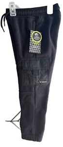 Boys Athletic Works Polar Fleece Cargo Pants Black Size XS 4/5 NWT - Picture 1 of 5