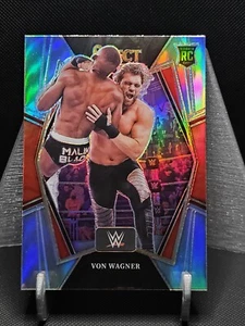 2022 Panini Select WWE Premier Level Silver Von Wagner #124 Rookie RC - Picture 1 of 2