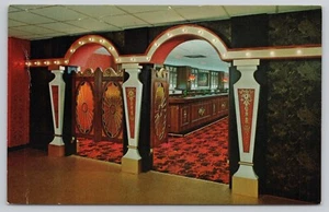 Houston Texas, Astrodome Club Hombres Bar Puertas Batientes RARO, Postal De Colección - Imagen 1 de 2