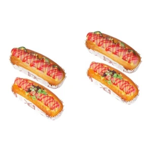 2pcs Simulation Lifelike Realistic Food Models Bread Toys Food Props - Zdjęcie 1 z 12