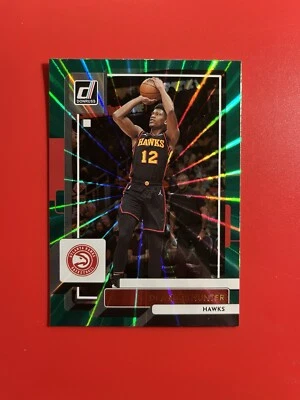 2022-23 Panini Donruss DeAndre Hunter Hawks Green Holo Laser #64 - Image 1 of 2