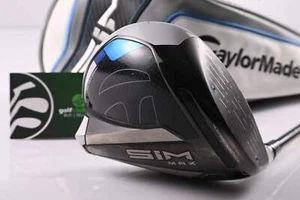 Taylormade SIM Max Driver / 9 Degree / Regular Flex Fujikura Ventus TR Blue 5 - Picture 1 of 9