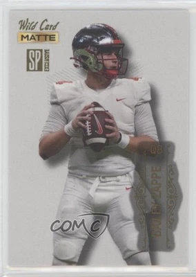 2022 Wild Card Matte SP Exclusive Base Football Bailey Zappe #MBN-2 Rookie RC - Image 1 of 2