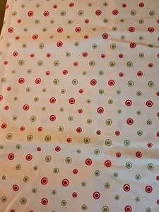 Ho Ho Holiday By Debbie Mumm Christmas Dots 1 yard Cotton Quilt Fabric - Picture 1 of 1