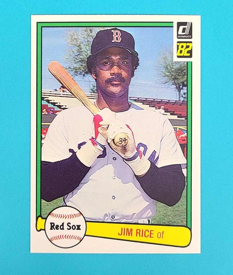1982 Donruss   #200 Jim Rice  Boston Red Sox Baseball Card N3 - Image 1 of 2