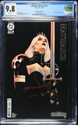 Wonder Woman #25 - Daniel Sampere Variant Cover - CGC 9.8 - Image 1 of 2