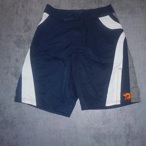 Vintage Y2K RipCurl Shorts Size 28 Waist Vintage Surfwear Style Navy Blue T12 - Picture 1 of 5