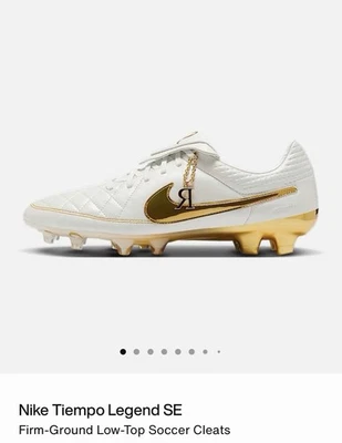 Hombre Talla 9.5 Nike Tiempo Legend RGN FG SE Ronaldinho Toque de Oro CONFIRMADO Foto 1 de 4