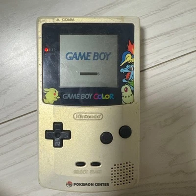 Nintendo Game Boy Color Pokemon Center Edition Color Logo Special Japan Used - Image 1 of 4