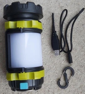 Rechargeable LED Torch/Lamp Made In Impact Resistant Plastics in Good Condition - Picture 1 of 9