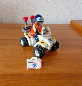 PLAYMOBIL City-Action 71091 Rettungs-Speed Quad + Zubehör komplett - Bild 1 von 8