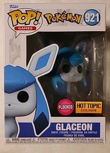 Funko Pop! Vinyl: Pokémon - Glaceon (Flocked) - Hot Topic (Exclusive) - Picture 1 of 1