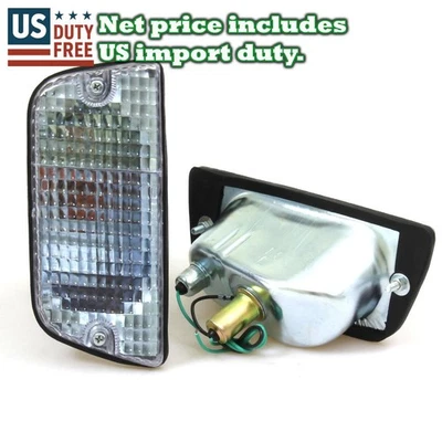 PAR DE LUCES INTERMITENTES DELANTERAS CLAR LEN aptas para camioneta Nissan Datsun 620 72-79 Foto 1 de 4