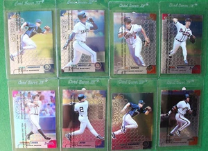 2000 Topps Finest Baseball Insert Lot (15) GTD 1 - 12 Jeter Jones Ripken NM - Picture 1 of 4