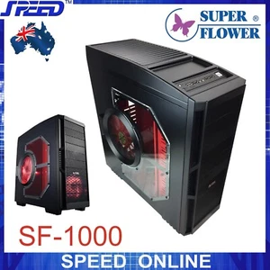 Super Flower SF-1000R PC Gaming High Tower Case with 2x200mm & 1x140mm LED Fans - Picture 1 of 18