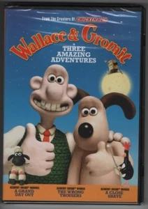 Wallace & Gromit in Three Amazing Adventures (DVD) NEW SEALED FREE SHIPPING - Picture 1 of 2