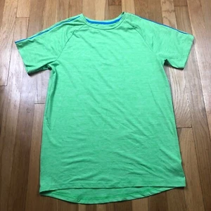 Champion Shirt Girls XL Short Sleeve Green Top Sport Youth Athletic - Picture 1 of 4
