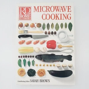 Microwave Cooking RD Home Handbooks Paperback Book Vintage Photos 1990 Cookbook - Picture 1 of 24