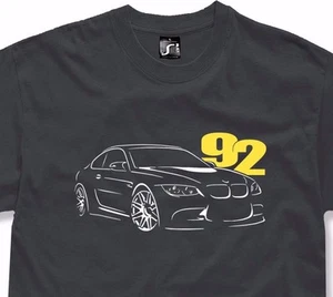 Camiseta para fans bmw e92 cupé m3 330 335 325 318 camiseta de deriva - Imagen 1 de 9