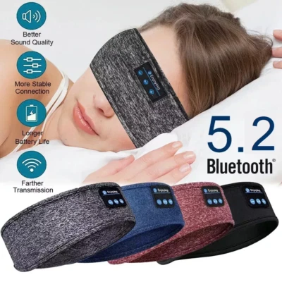 Bluetooth Headphones wireless Sports Headband for Pilates Running Yoga and Sleep - Image 1 of 4