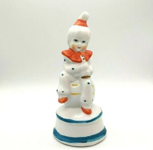 PORCELAIN CLOWN FIGURINE BY SOPHIA ANN 6.5"H - Picture 1 of 7