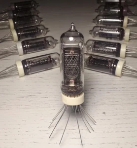 IN-14 *1 pcs* NIXIE TUBE for clock USSR NOS New IN14 Tested Working GIFT - Picture 1 of 6