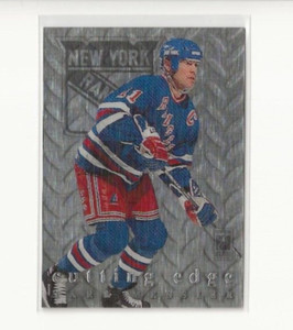 1995-96 Donruss Elite Cutting Edge #8 Mark Messier RANGERS #0128/2500