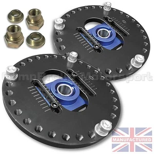 Fits Ford Escort Cosworth Fully Adjustable Camber Top Mounts CMB4166 ( Pair ) - Picture 1 of 5