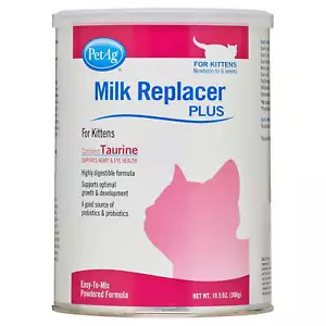 PetAg Milk Replacer Plus for Kittens and Cats, 10.5 oz - Picture 1 of 4