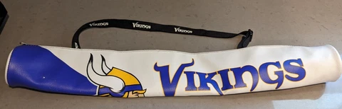NFL Minnesota Vikings Insulated Beer Pop Cooler Cover