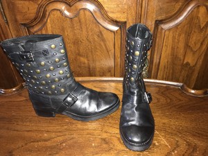 jonas leather moto boot