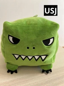 USJ Jurassic World Mini Cushion Square Plush Toy Universal Studios Japan - Picture 1 of 5