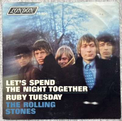 THE ROLLING STONES "Let's Spend The Night Together" 1978 45rpm 7" Single 5N 904 - Image 1 of 4