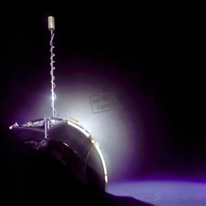 Gemini 10 spacecraft docked with Agena Target Vehicle Gemini Program 12X12 PHOTO - Picture 1 of 1