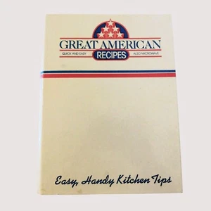 Great American Rezepte Vintage 80er Jahre Kochbuch über 60 Rezeptkarten HB Mappe - Bild 1 von 9