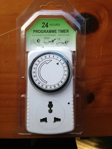 AUSTRALIA PLUG 10A HEAVY DUTY 24 HOUR ANALOGUE TIMER Hydroponics grow light - Picture 1 of 3