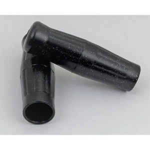 Coke Bottle Style Grips Black W/Metal Flakes 1" Handlebars Motorcycle ry01-034  - Bild 1 von 8