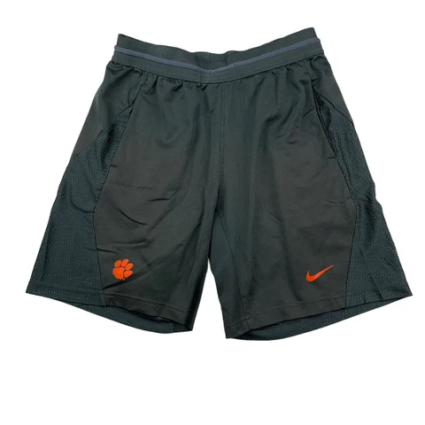 Clemson Tigers Football Men's Nike Dri-Fit Athletic Shorts Black • Medium Cover