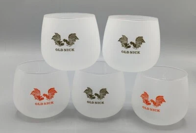 🍀5 Verres à rhum Old Nick, 18/20 cl, hauteur 7 cm - Photo 1/4