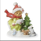 Cherished Teddies Emma Annual Santa Bear Figure New Dated 2024 137976 Christmas