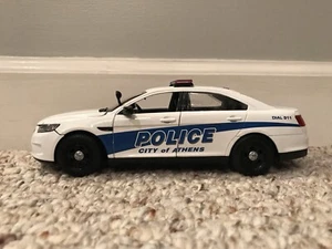 Athens Police Department TN 1/24 Scale Diecast Custom Motormax Police Car - Picture 1 of 4