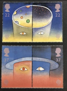 GB 1991 MNH Space Europe In Space Mint Stamp set SG 1560 1563 with FREE UK P&P - Picture 1 of 1