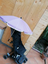 Ombrello da Sole Universale per Passeggino - Violetta/Rosa - Protezione +30Uv