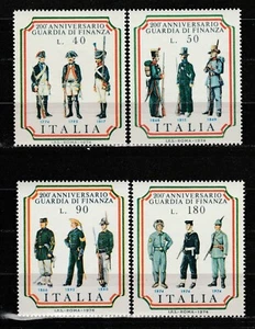 s37697 ITALIA MNH 1974 Guardia Di Finanza 4v - Afbeelding 1 van 1