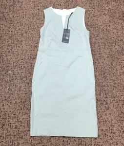 $728 New Annette Gortz Vico LINEN DRESS Women Small S US 2 EU Sz 34 Mint Green - Picture 1 of 7