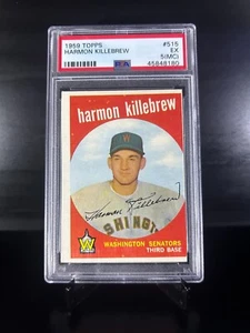 1959 Topps Baseball #515 Harmon Killebrew PSA 5 (MC) - Picture 1 of 2