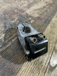 Vintage Mongoose BMX Stem 1 1/8 Threadless 2 Bolt Hinge Old School BMX Neck - Picture 1 of 6