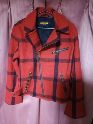 Регби Ralph Lauren клетчатый шерсти смесь Rider куртка M - Изображение 1 из 4