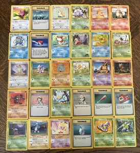 Lot of 30 Vintage Pokemon Cards English WOTC Non-Holo, LP-NM - Picture 1 of 1